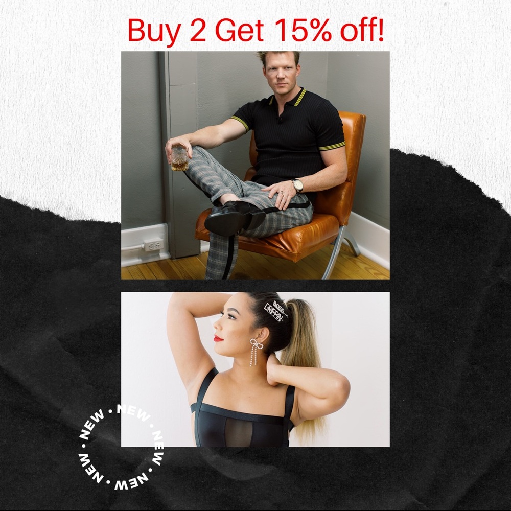 Buy 2 get 15 % off